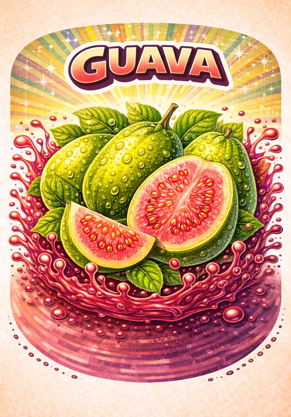 Bulk guava ingredient formats: concentrate, puree, powder, frozen